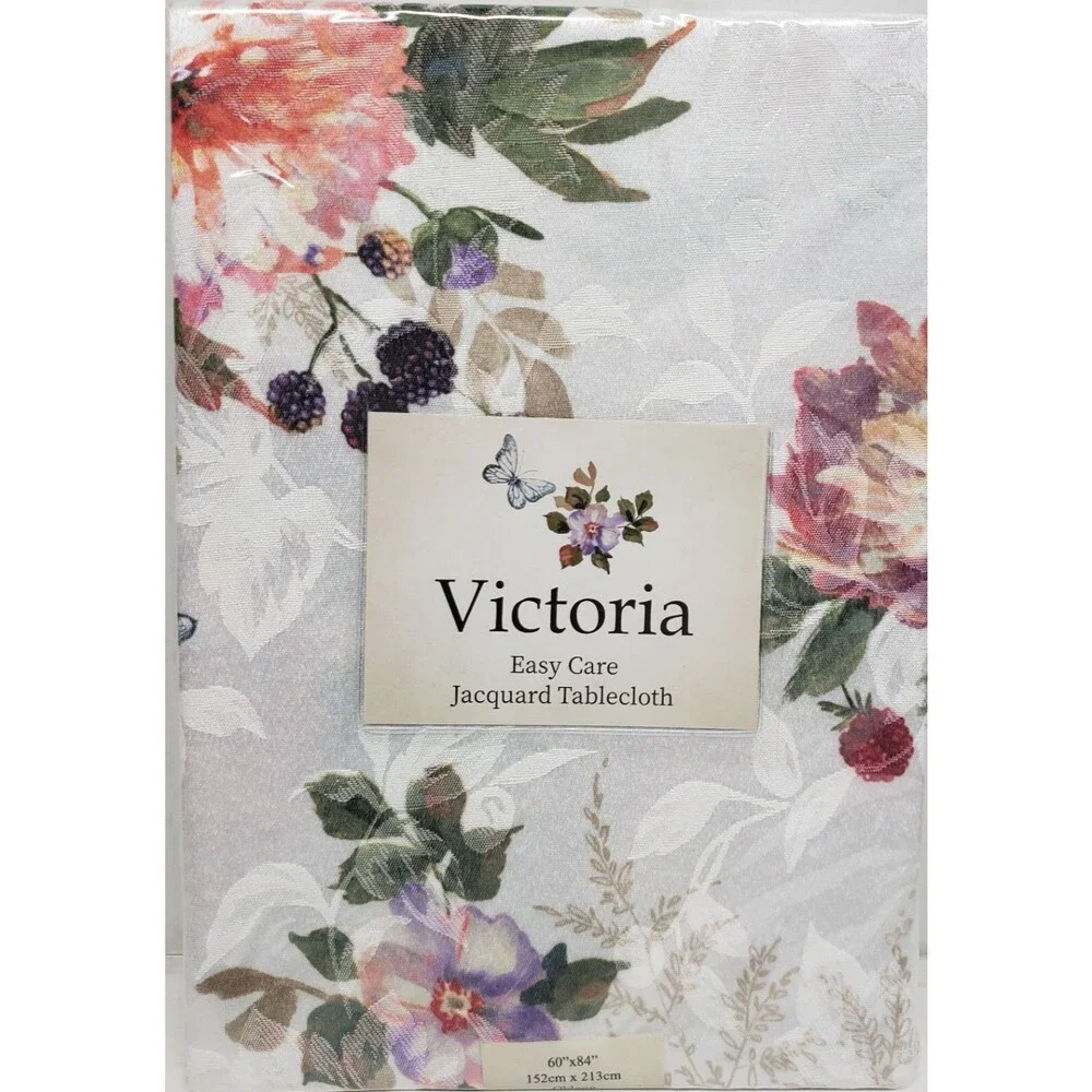 Jacquard Printed Fabric Tablecloth,60